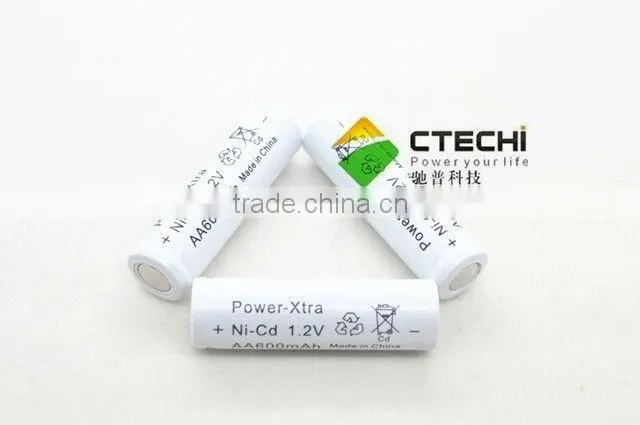 NICD AA 600mah battery pack