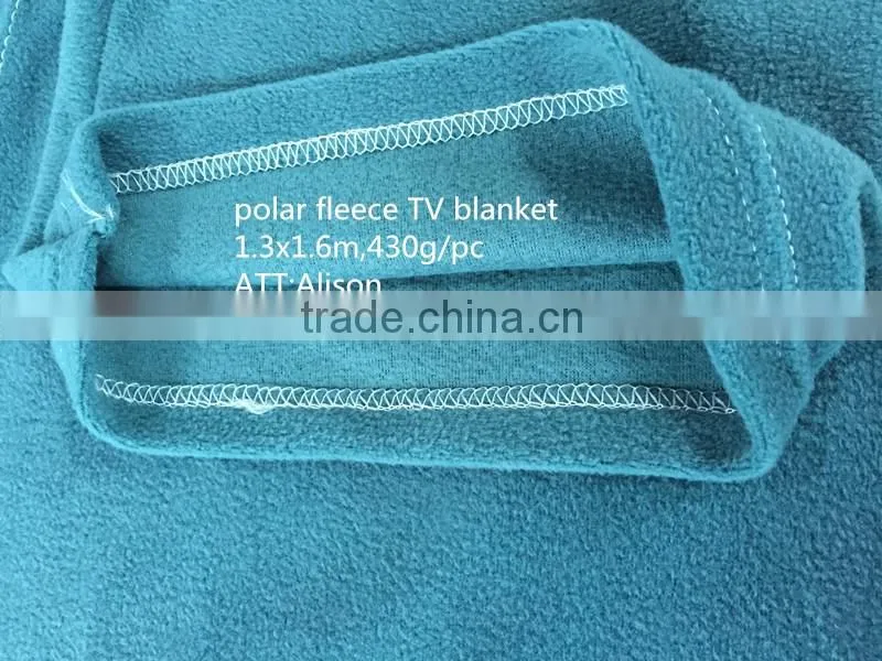 Polar fleece TV blanket