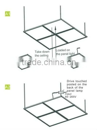 40WPanel light 60*60cm led panel lighting/600x600 ceiling panel light