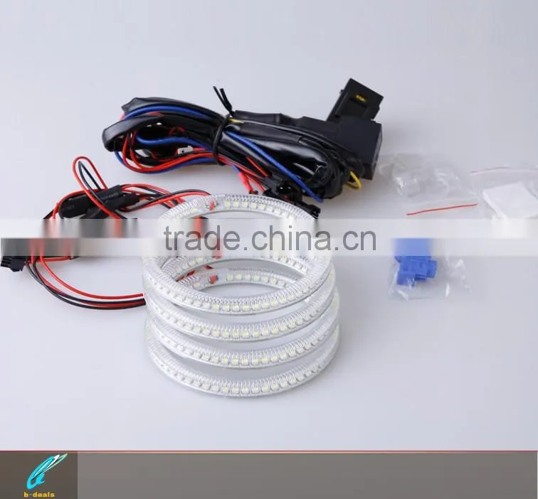 B-deals 4*106mm super bright full size smd angel eyes for E46 Cabrio/ Coupe 2D(04+)