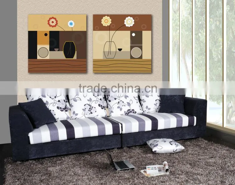 abstract flowers canvas art gifts&calligraphy B-409