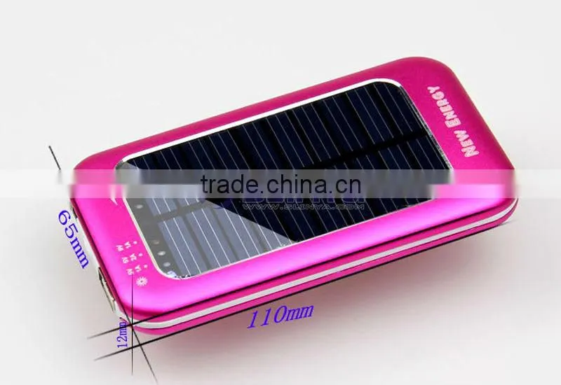 Universal Portable 3500mAh Solar Mobile Phone Charger