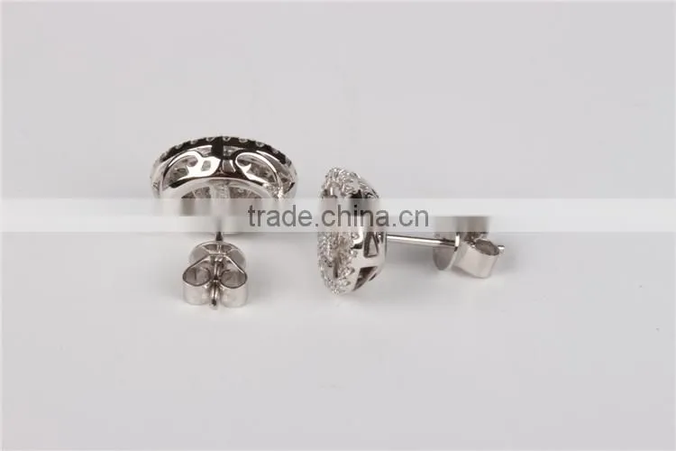 dubai gold jewelry earrings micro shine plates