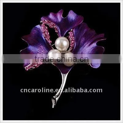 2012 New Design Vintage Cloth Brooch