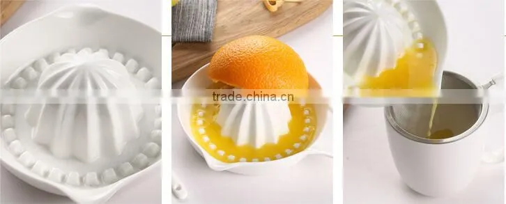 juicer porcelain orange juice drink big bowl, vegetables lapping pot, fruit grinding plate, ground dish,Grinding powder