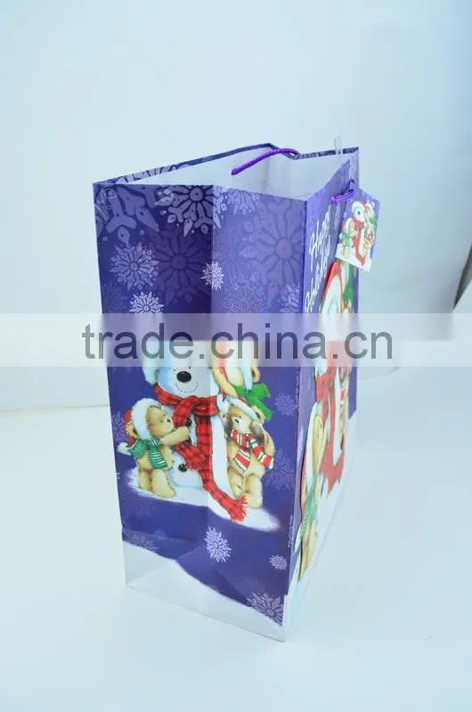 2014 fashion trend foldable shopping bags for promotion