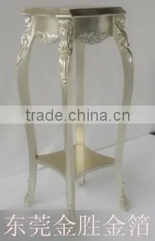 Hot sale imitation silver foil taiwan silver leaf silver aluminum foil