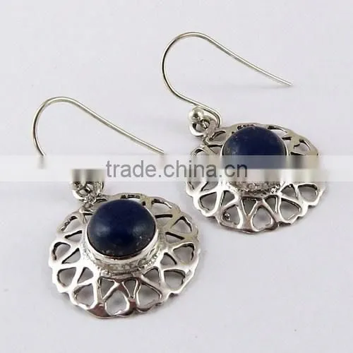 Vintage Oxidized 925 Sterling Silver Earring, 925 Stamped Silver Jewelry, Buy Silver Jewelry