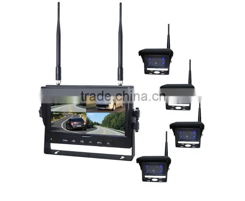 Reverse Camera Type and 12V~32V Voltage Truck Reverse Camera Wireless with Parking Line