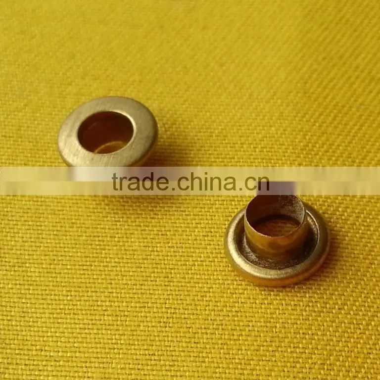 7mm Folded Rim Metal Grommet For Handhag / Clothes / shoes --- A033