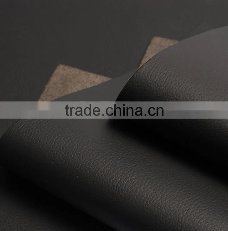 High quality with 2.0 mm thickness micro fiber pu leather for shoes