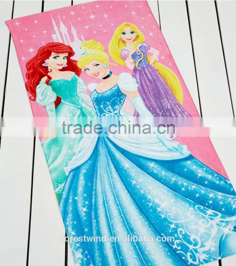 Cheap Wholesale Full Color Printed Microfiber Beach Towel
