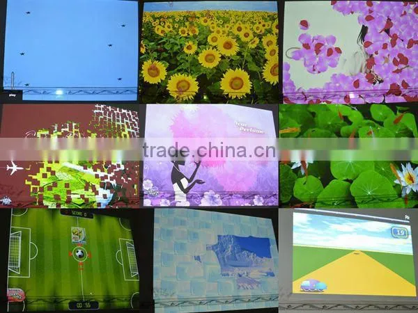 interactive floor projector system for advertising, exhibition,kid games,event