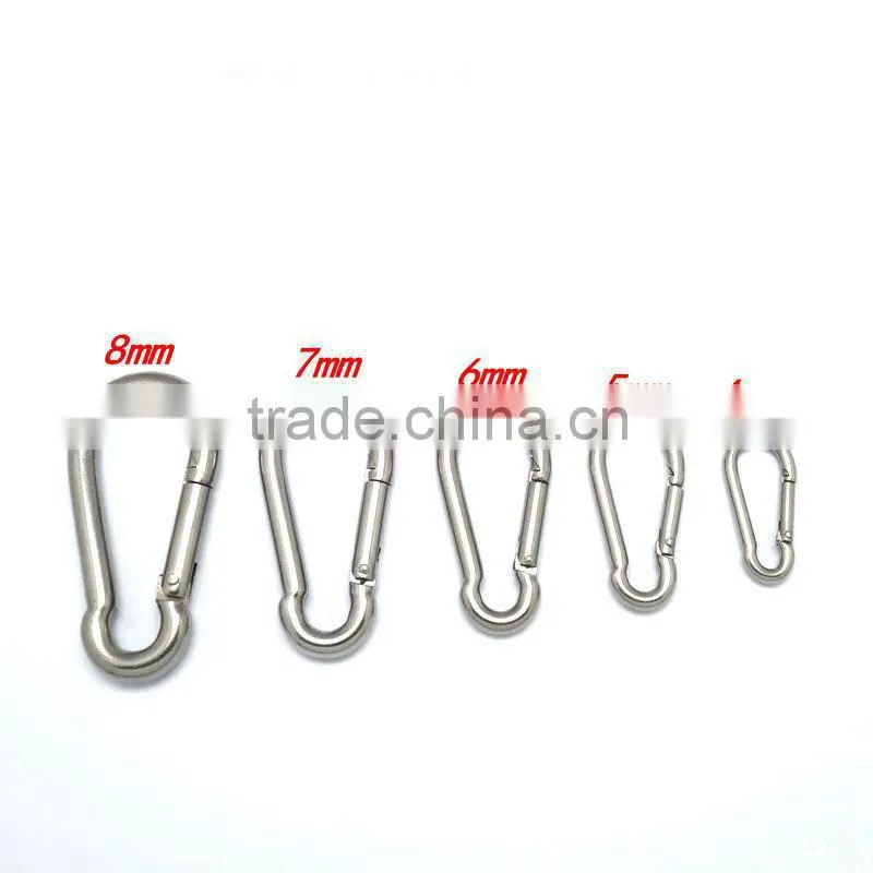 DongguanJinyu 40mm small stainless steel carabiner/hardware snap hook/s carabiner