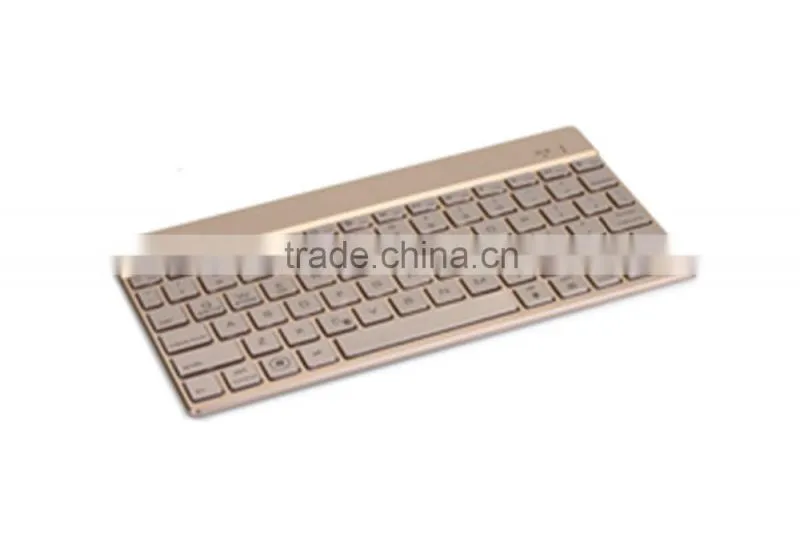Universal Bluetooth keyboard aluminum alloy backlit keys for IOS,Android,Windows,portable for carry