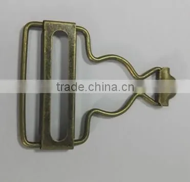 fashion heart shaped dungaree buckle