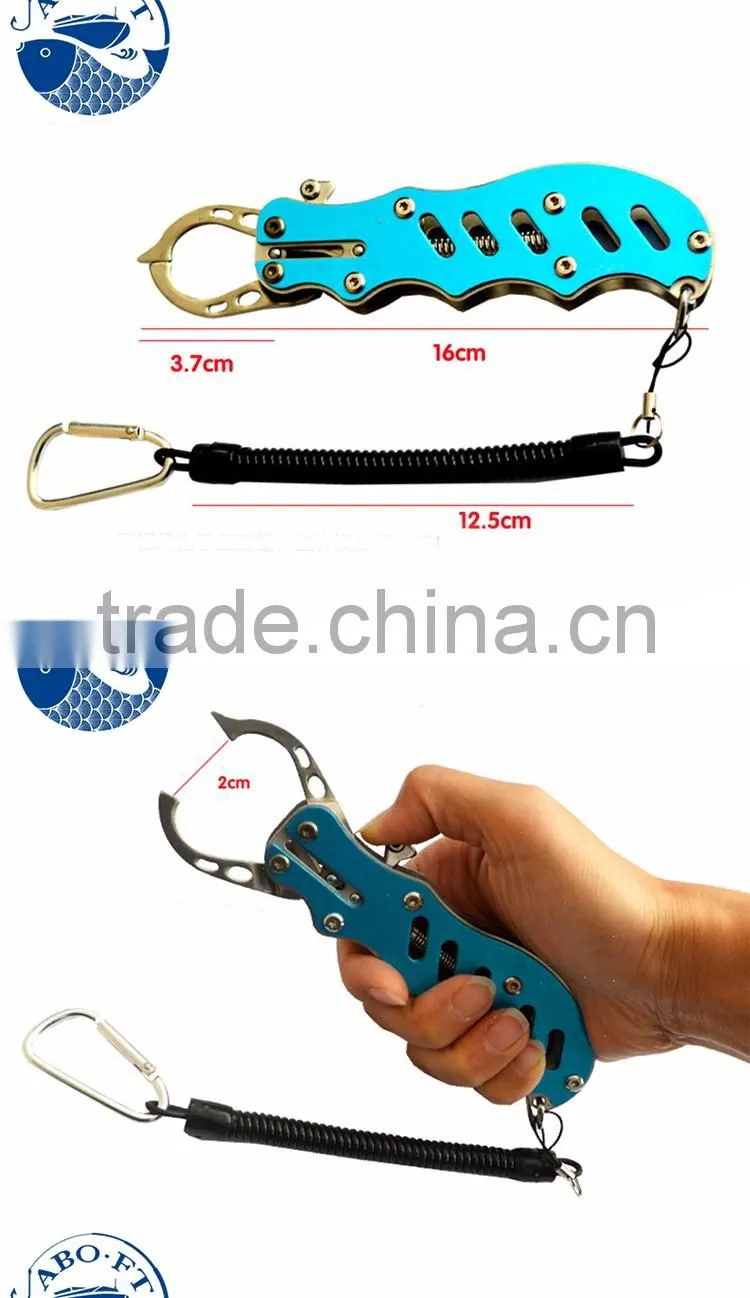 2016 wholesales price best sell blue and red slim profile mini grip fishing pliers
