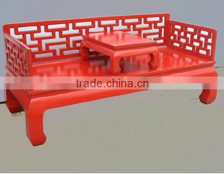 Home furniture, Oriental antique Luohan bed furniture,