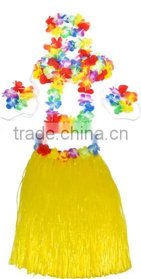 New Design Hawaiian Hula Skirt & Grass Skirt Material BWG-7026