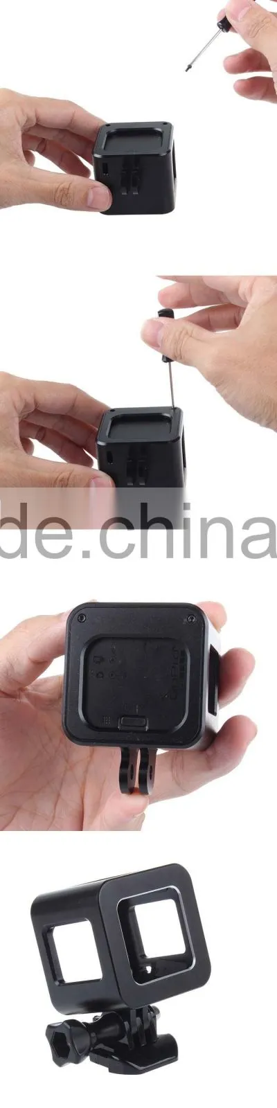 2015 New metal case for Gopro hero 4 made of aluminum alloy