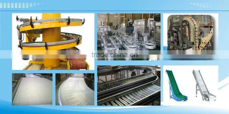 China wholesale used conveyor belt for pet bottle industry