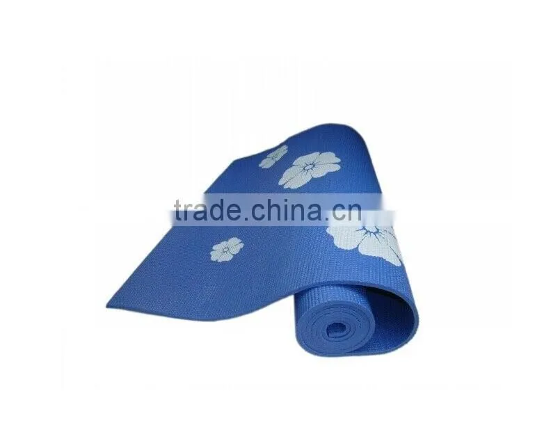 high density customized photo PVC yoga mat