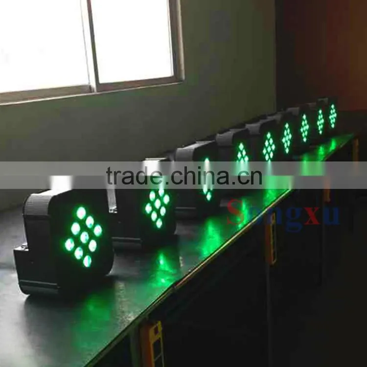 9x8w rgbw led stage light par can wireless led up light for wedding party dj club