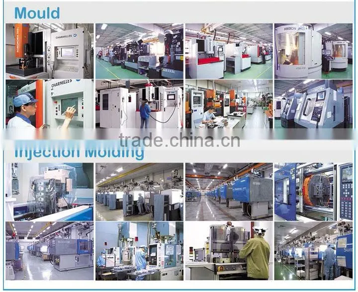 plastic mold maker with abs pc pmma pe pp pa66 nylon pvc tpr plastic material injection mould