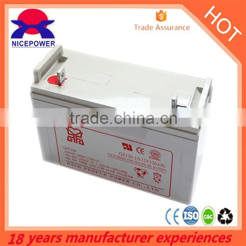 Trade guarantee high Quality 12v100ah Solar battery