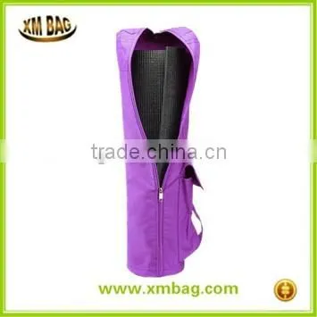 Top-Loading Lady Sport Waterproof Canvas Yoga Mat Bags, Yoga Mat Bags Wholesale