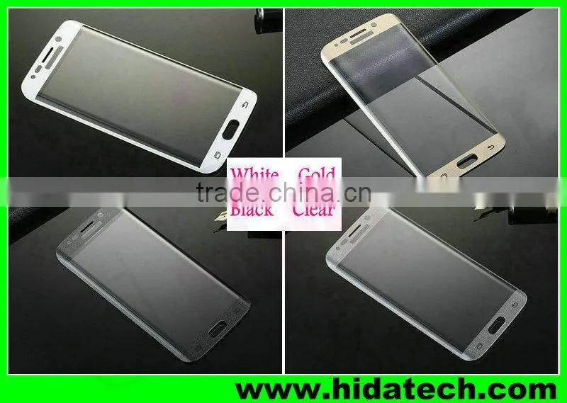 2.5D curved ultra thin curved tempered glass for samsung galaxy s6 edge plus screen protector