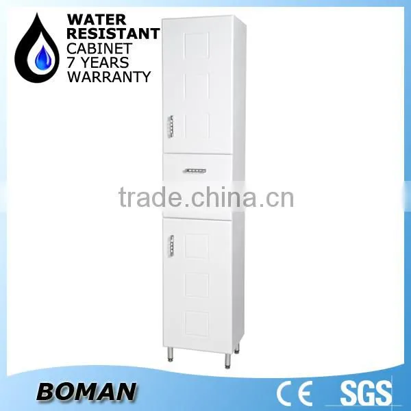 PVC white mirror cabinet modern bathroom mirror cabinets