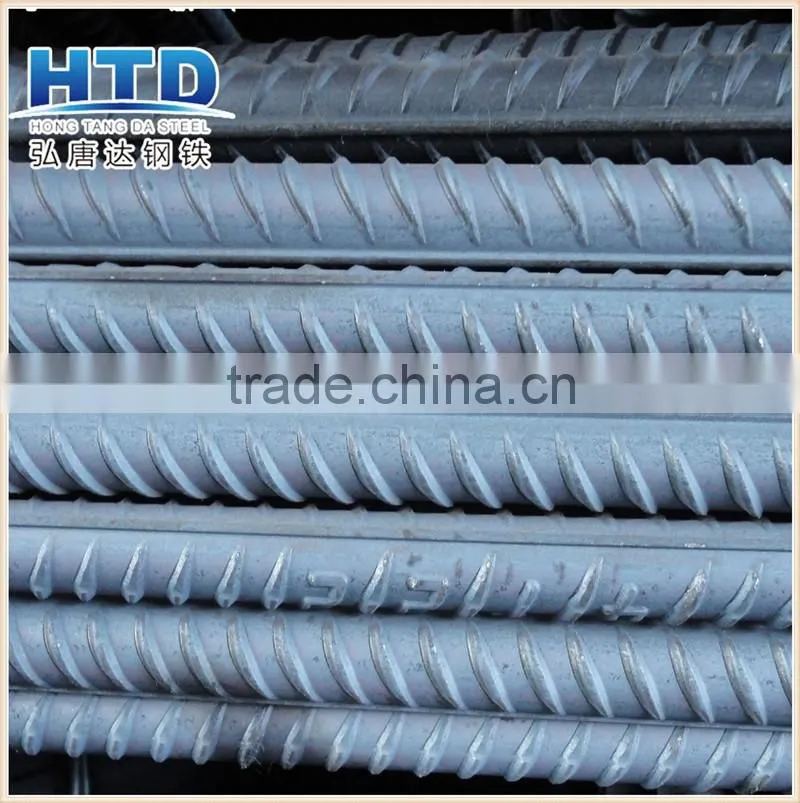 HRB/ASTM/KS/BS/ASNZS/MS hot rolled steel deformed bar 6m-12m