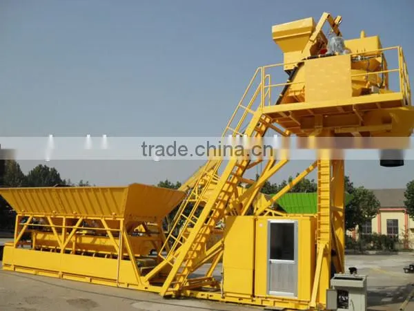 high quality CE certified foundation free concrete batching plant
