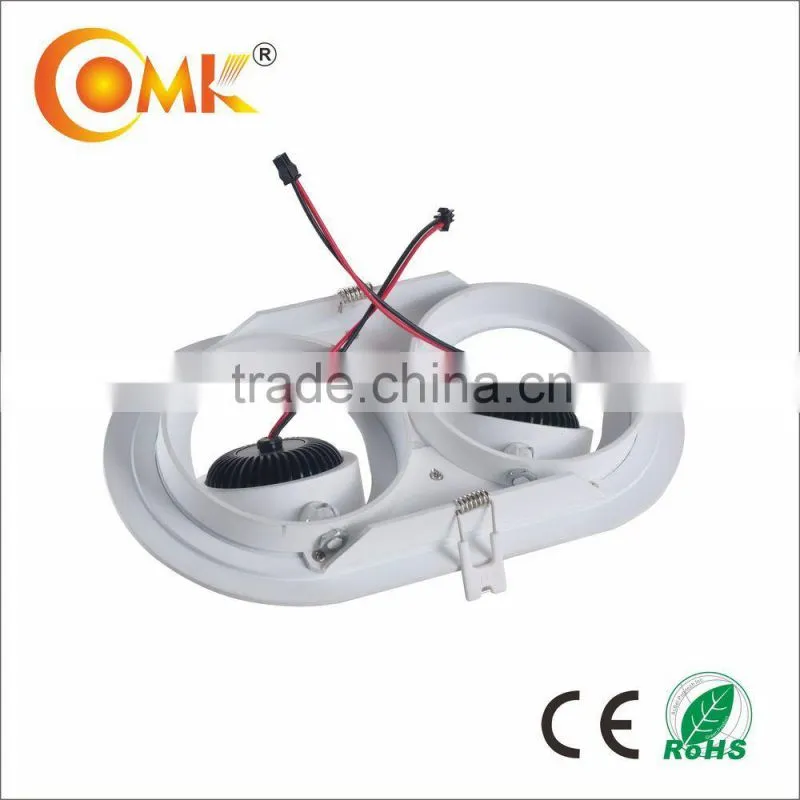 innovative Double heads Multi-angel adjustable COB spot light