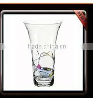 New Design Calving Exquisite Glass Vase Wholesale