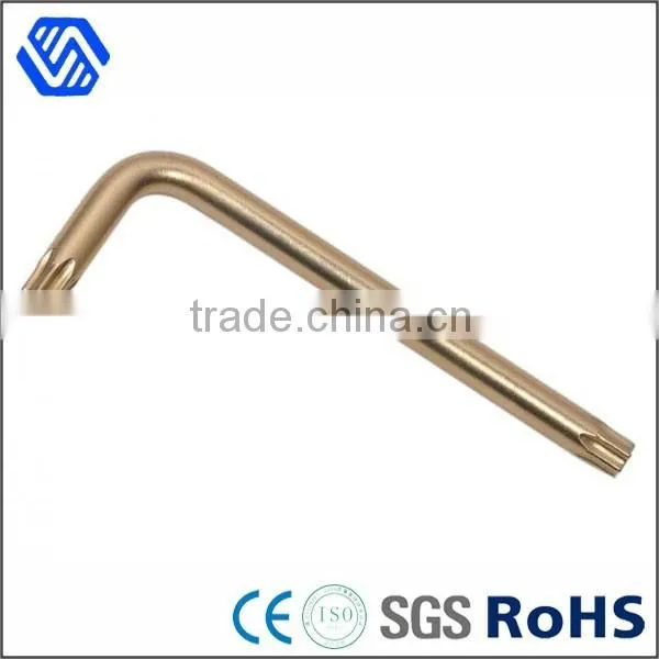 hex key spanner high quality steel allen wrench with a ball head