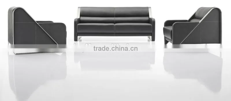 S-06 2015 modern leather office sofa office sofa wholesale