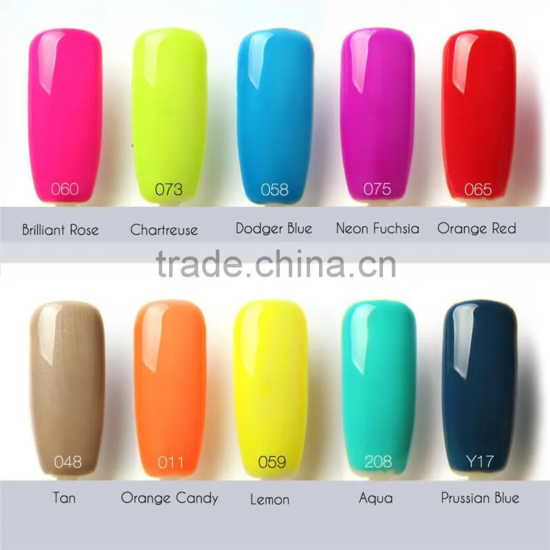 Acrylic one step gel thermal oil based top coat nail polish private label