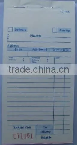 CT-11A guest check 2016 fast selling in US market