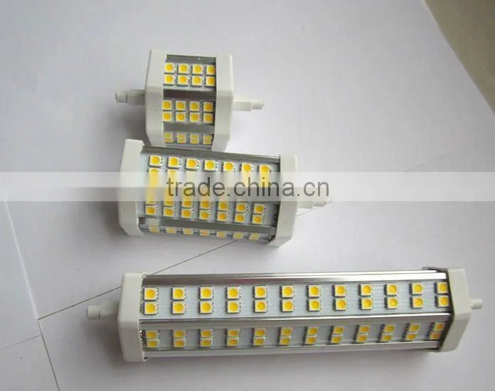 R7s J189mm 72 SMD LED Warm White Halogen replacement Light Lamp Bulb 15W 1300lm
