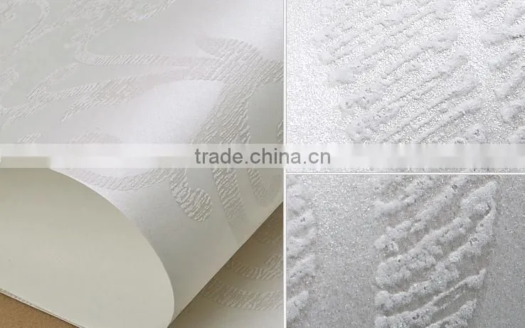 self adhesive embossed interior home wallpaper