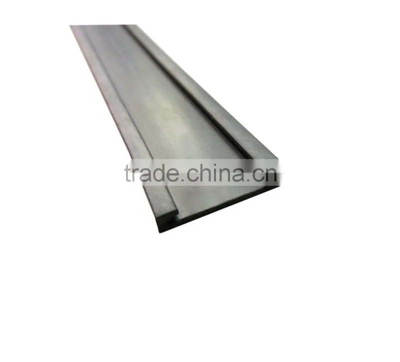 C profile isotropic flexible extruded laminated magnetic rubber foil /strips