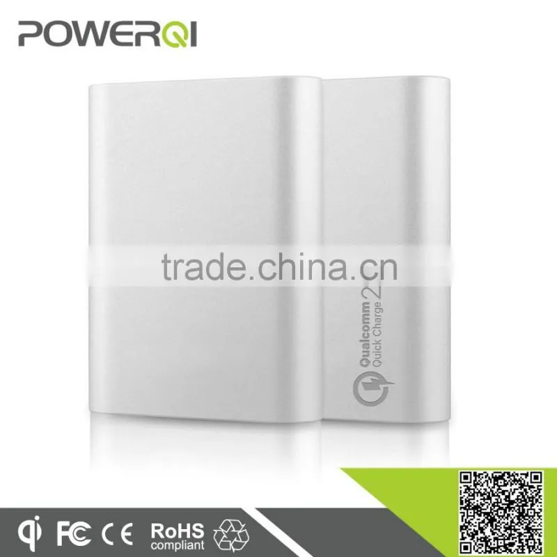 Qualcomm portable power bank 10000mA QC2.0 for Samsung S6 edge plus (PQ100)