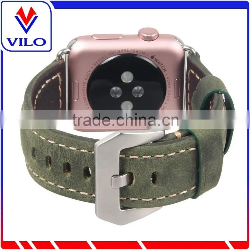 Luxury Style for Apple Watch Strap Wrist Band Leather Watch Band