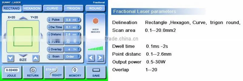 2016 New& hot Rf Laser Fractional Co2 Laser For Scar Removal Etc