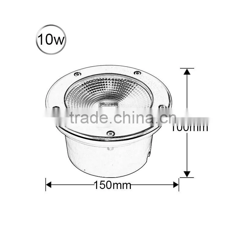 High quality with factory price led underground light 10w