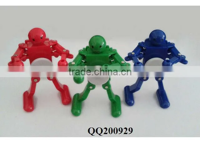 Plastic wind-up jumping robot