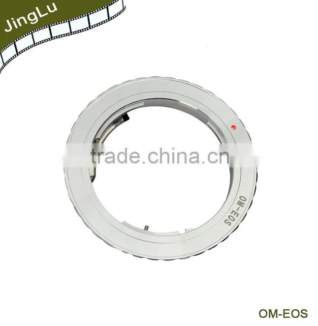 NEW AF Chips Lens Adapter Ring For OM Mount Lens to EOS Mount Camera 7D 50D 60D (Factory supplier)