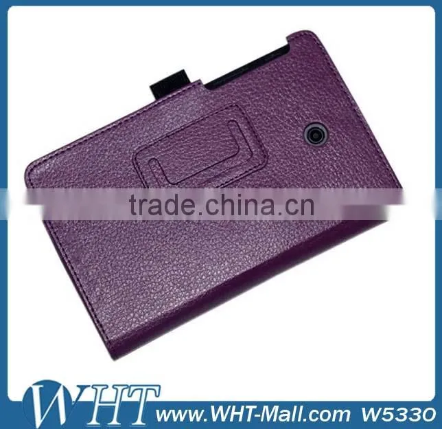 Alibaba China Supplier Litchi Skin Leather Case for ASUS FE170CG Flip Cover